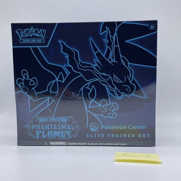 pokemon trading card game phantasmal flames elite trainer box Amazon.com: Pokémon TCG: Mega Evolution—Phantasmal Flames Elite Trainer Box  : Toys & Games main image 0